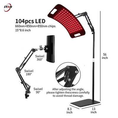 Beauty Red Light Therapy with AC100-240V Voltage Infrared Light Therapy